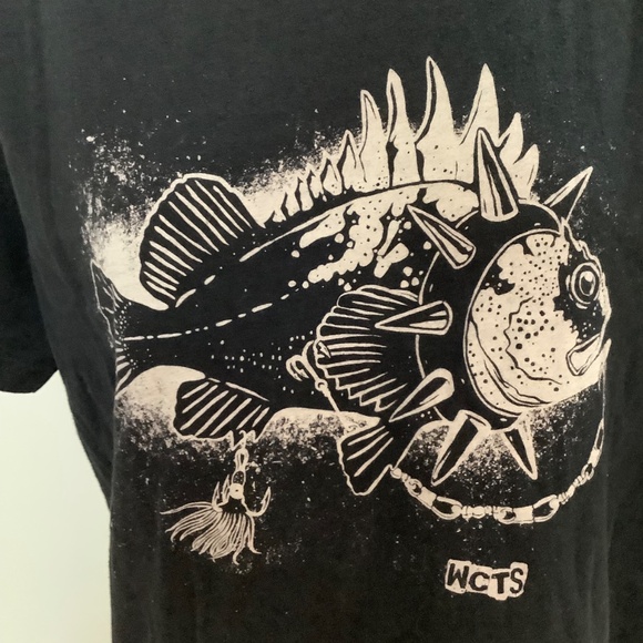 Westcoastees Fish Tee Sz Medium women’s - Picture 2 of 8